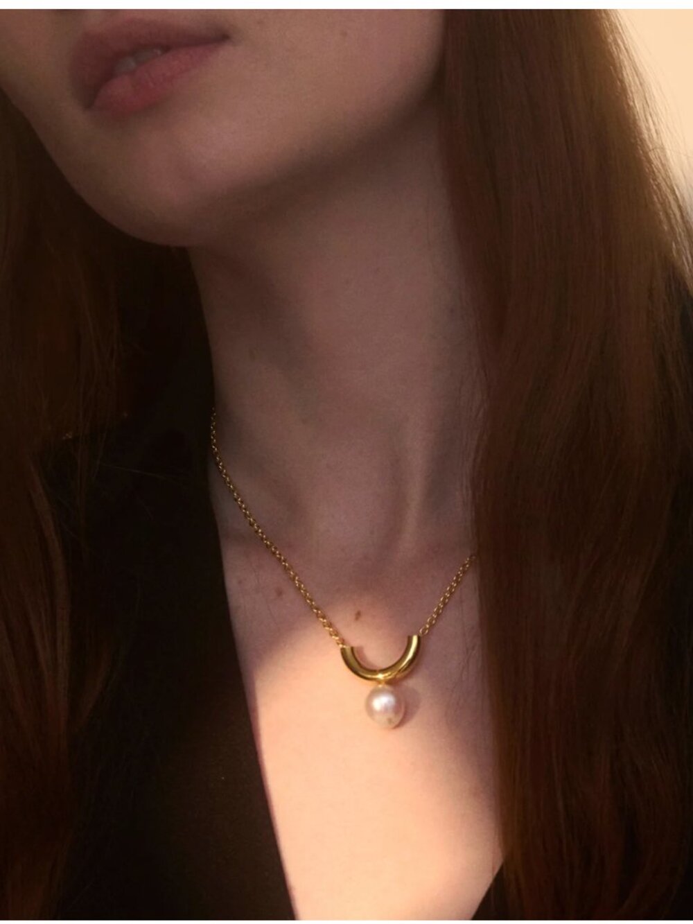 Lady Grey Pearl Necklace